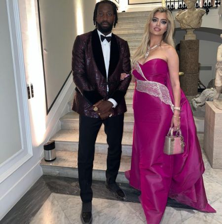 Patrick Beverley and his soon-to-be wife, Mandana Bolourchi, celebrated Mandana's birthday with a bash.